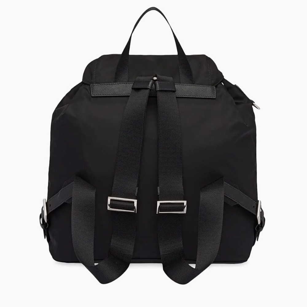 Prada Men's Black Nylon Backpack - Picture 11 of 14